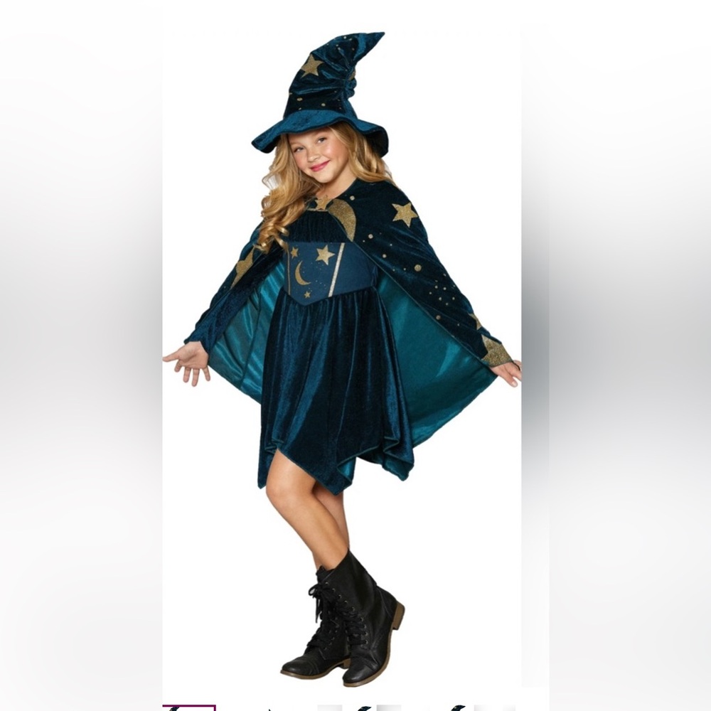 Spellbound Wizard Costume for Children, Size S (6/6X) by Way to Celebrate
